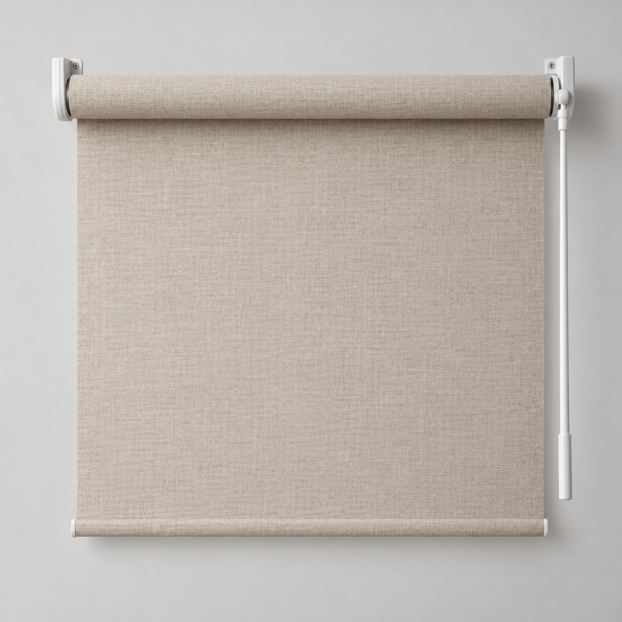 Wide linen-look roller